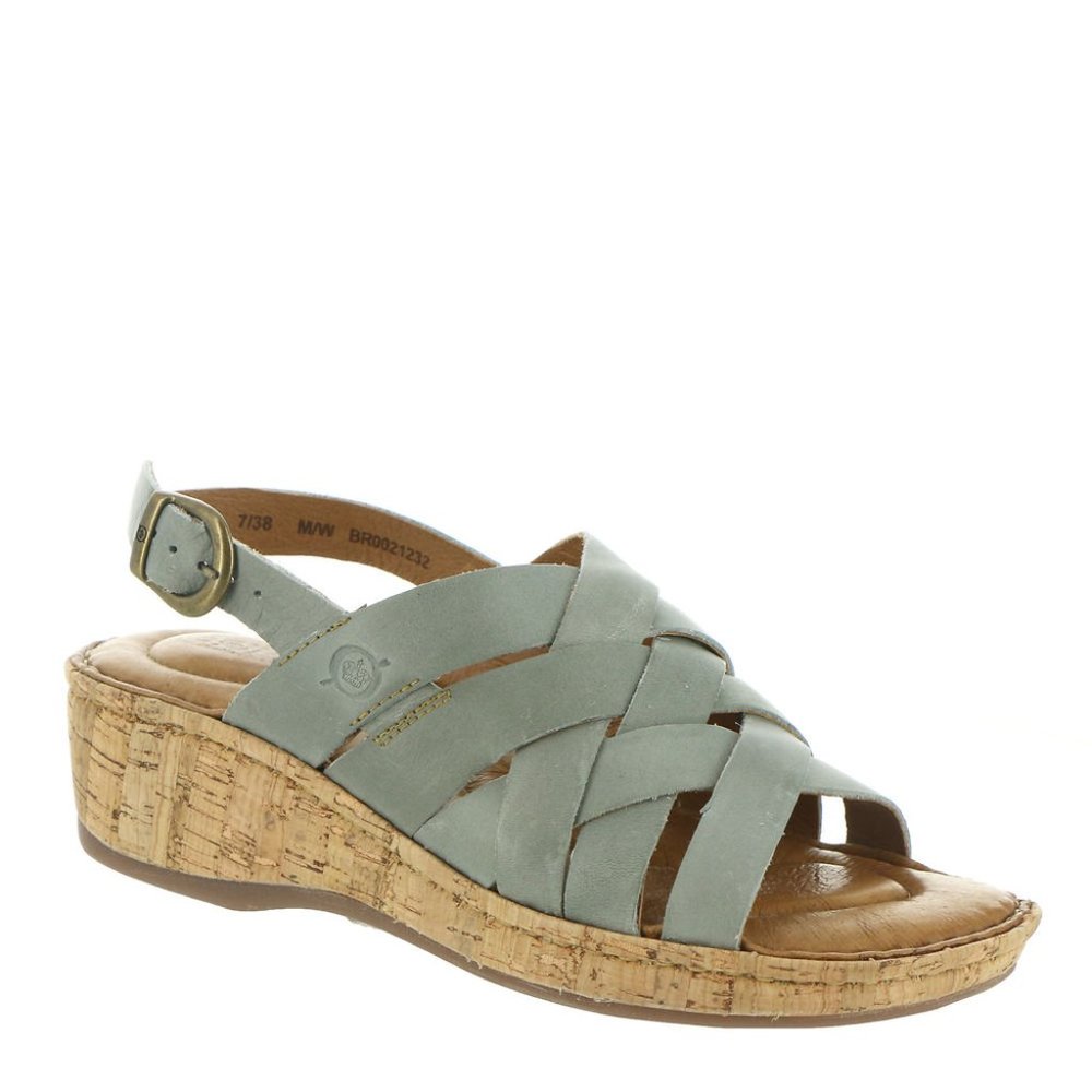 Born Women's Laila Wedge Sandals  NEW IN BOX